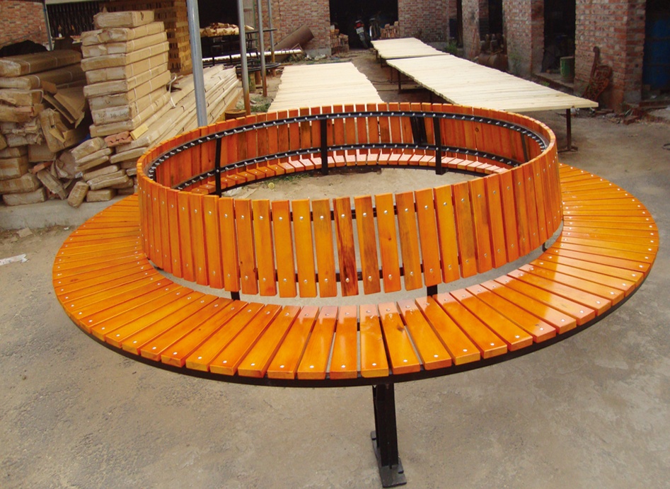 山東圍樹(shù)椅廠家定做，山東公園椅定做